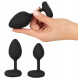 Anos Vibrerende Fjernbetjent Butt Plug Sæt