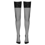 Cottelli Selvsiddende Strømper med Søm og Blondekant