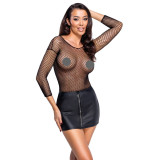 Cottelli Kort Nederdel med Lynlås