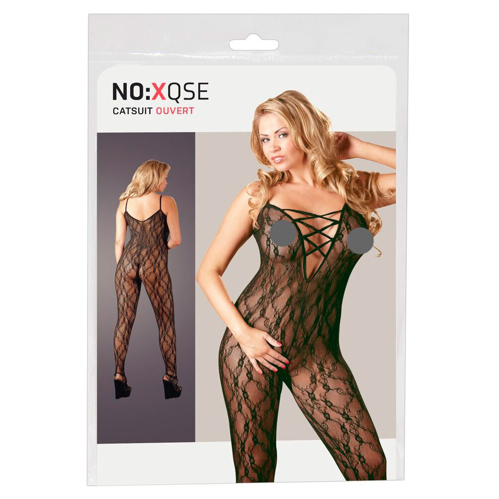 NO:XQSE Catsuit ouvert Bundløs 