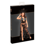 Noir Handmade Gennemsigtig Lang Blonde Kjole 