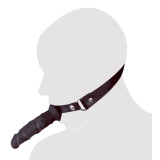 Fetish Collection Gagball med Silikone Dildo