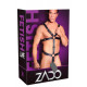 Zado Læder Harness Mænd med Testikkelring