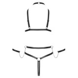 Bad Kitty Harness Body med 2 Håndleds Lænker