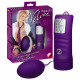 Velvet Purple Pill Fjernbetjent Vibrator Æg