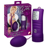 Velvet Purple Pill Fjernbetjent Vibrator Æg