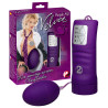 Velvet Purple Pill Fjernbetjent Vibrator Æg