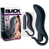Black Velvets Silikone Buttplug med Vibrator