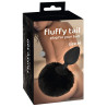 Fluffy Tail Bunny Play Silikone Anal Plug Medium