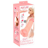 Nature Skin Vagina Look 2in1 Extension + Masturbator
