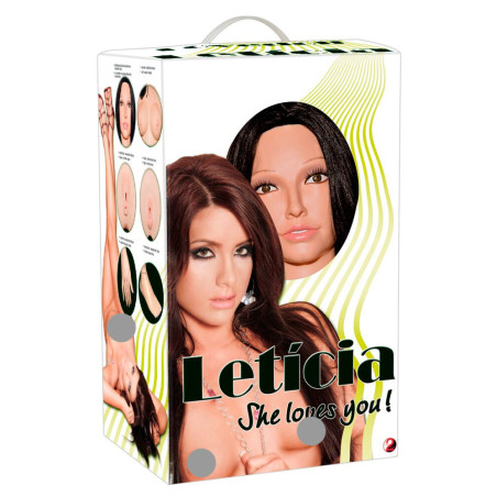 You2toys Leticia Love Doll Oppustelig Sexdukke med Vibrator