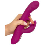 Javida Rabbit Sprøjte Vibrator med 2 funktioner