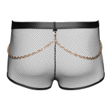 Svenjoyment Net Pants med Karabinkæder 