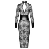 Noir Handmade Kink Royal Lang Blonde Kjole