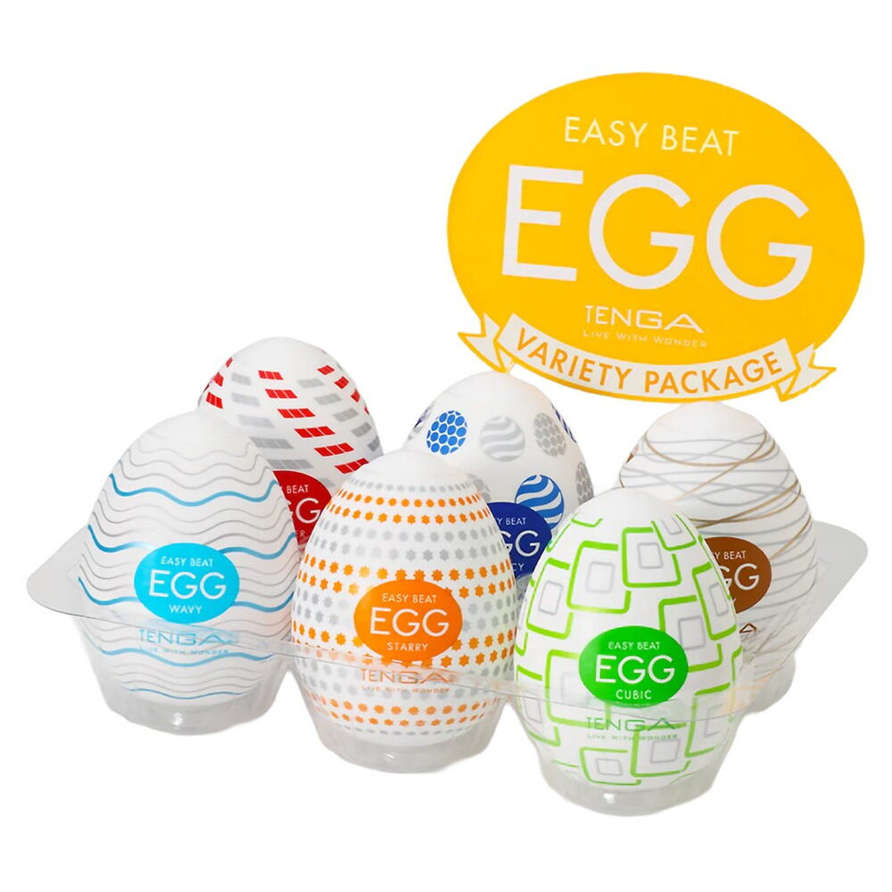 Tenga Egg Standard Variety Masturbator 6 Pakke