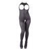 NO:XQSE Åben Catsuit med Halterneck