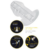 Anos Transparent Tunnel Butt Plug