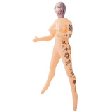 You2Toys Tattooed Love Doll Oppustelig Lolitadukke