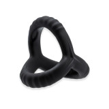 Sin Triple Cock and Ball Silikone Ring