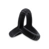 Sin Triple Cock and Ball Silikone Ring