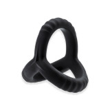 Sin Triple Cock and Ball Silikone Ring