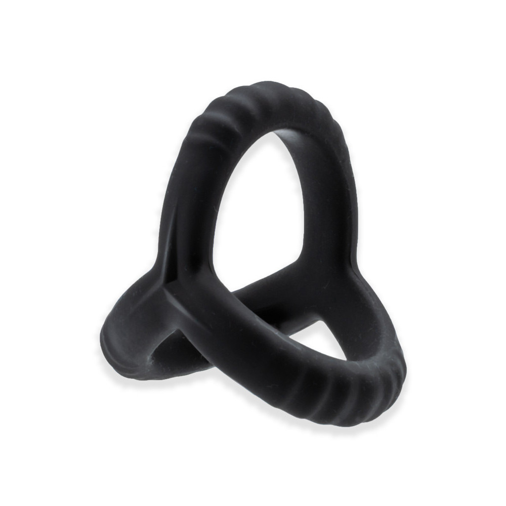 Sin Triple Cock and Ball Silikone Ring