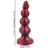 Beasty Cocks Werewolf Willie Kugle Formet Silikone Dildo