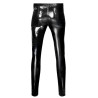 Black Level Lak Bukser med Lynlåse