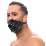 Late X Justerbar Latex Hul Gag | Sexnetto