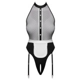 Cottelli Party Stuepige Bodystocking Kostume | Sexnetto