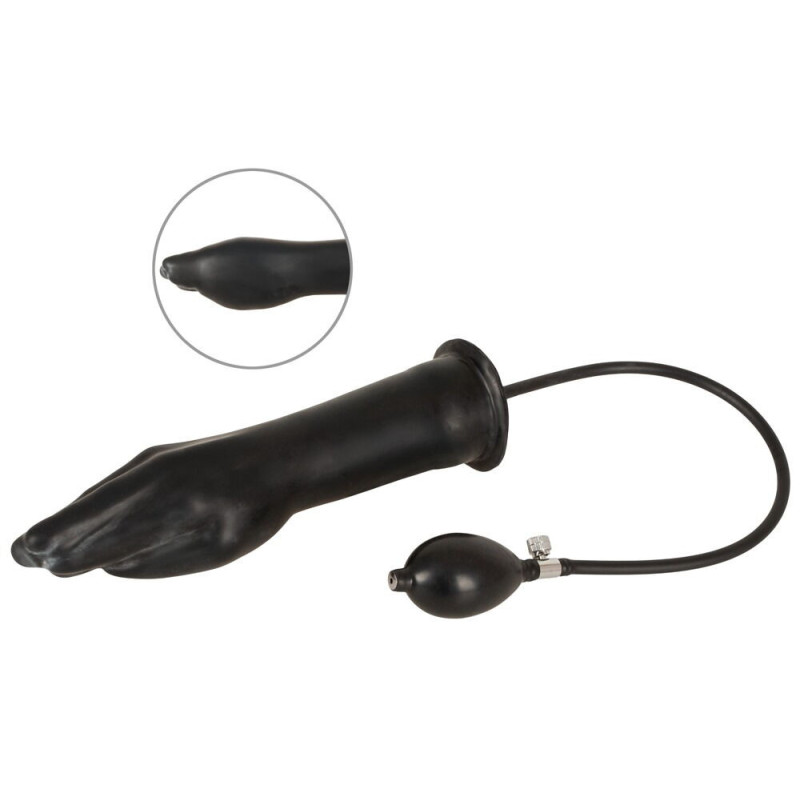 Late X Oppustelige Latex Hånd Dildo | Sexnetto