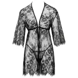 Cottelli Blomstret Gennemsigtig Kimono | Sexnetto
