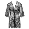 Cottelli Blomstret Gennemsigtig Kimono