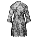 Cottelli Blomstret Gennemsigtig Kimono | Sexnetto