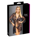 Cottelli Blomstret Gennemsigtig Kimono | Sexnetto