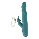 Sweet Smile Bølge Rabbit Silikone Vibrator