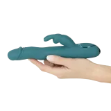 Sweet Smile Bølge Rabbit Silikone Vibrator