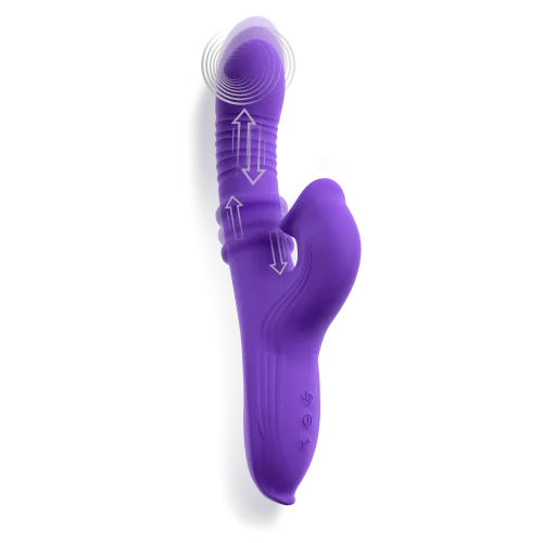 Sweet Smile Dobbelt Thrusting Rabbit Vibrator