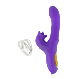 Sweet Smile Dobbelt Thrusting Rabbit Vibrator