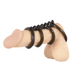 Bad Kitty 4 i 1 testikel- og penisring manchet | Sexnetto
