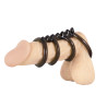 Bad Kitty 4 i 1 Testikel- og Penisring Manchet