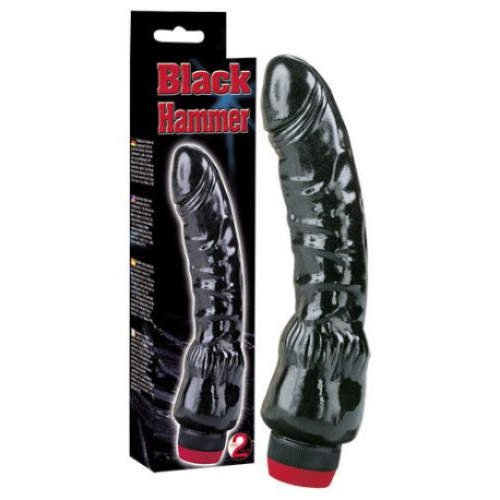 You2Toys Black Hammer Stor Dildo Vibrator