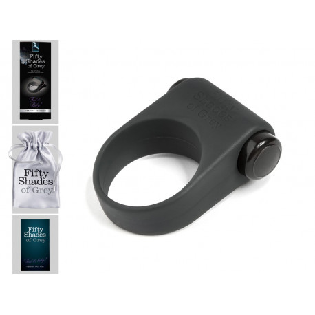 Fifty Shades of Grey Feel it Baby Penisring med Vibrator