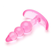 Soft Transparent Kugle Buttplug