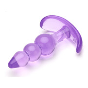 Soft Transparent Kugle Buttplug