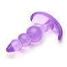 Soft Transparent Kugle Buttplug