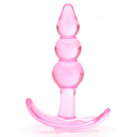 Soft Transparent Kugle Buttplug