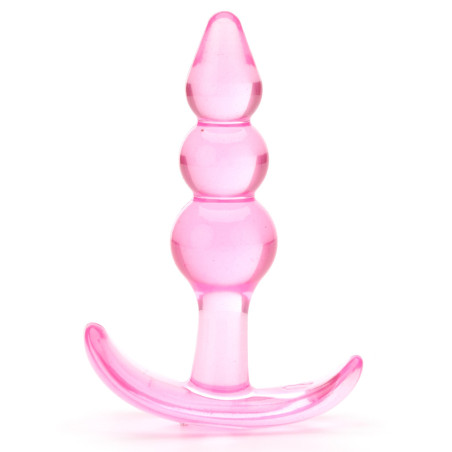Soft Transparent Kugle Buttplug
