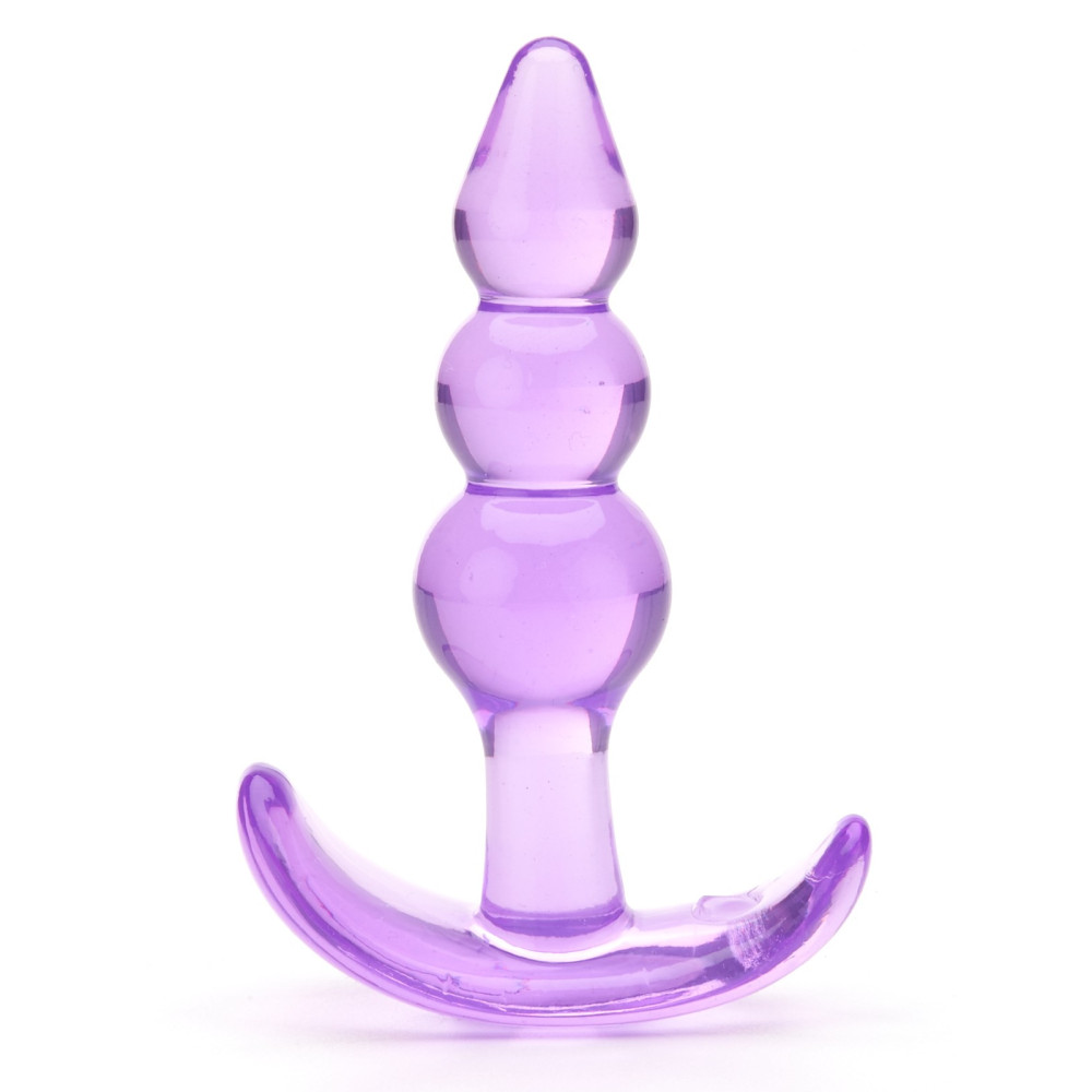 Soft Transparent Kugle Buttplug
