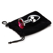 Metal Buttplug med Smykkesten